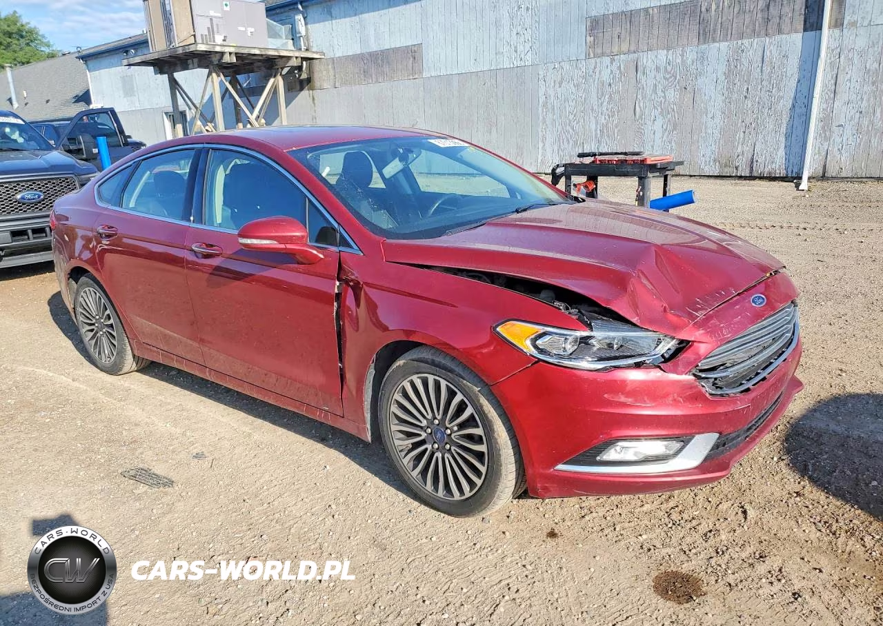 2017 Ford Fusion Titanium VIN:3FA6P0K93HR122001 - 4