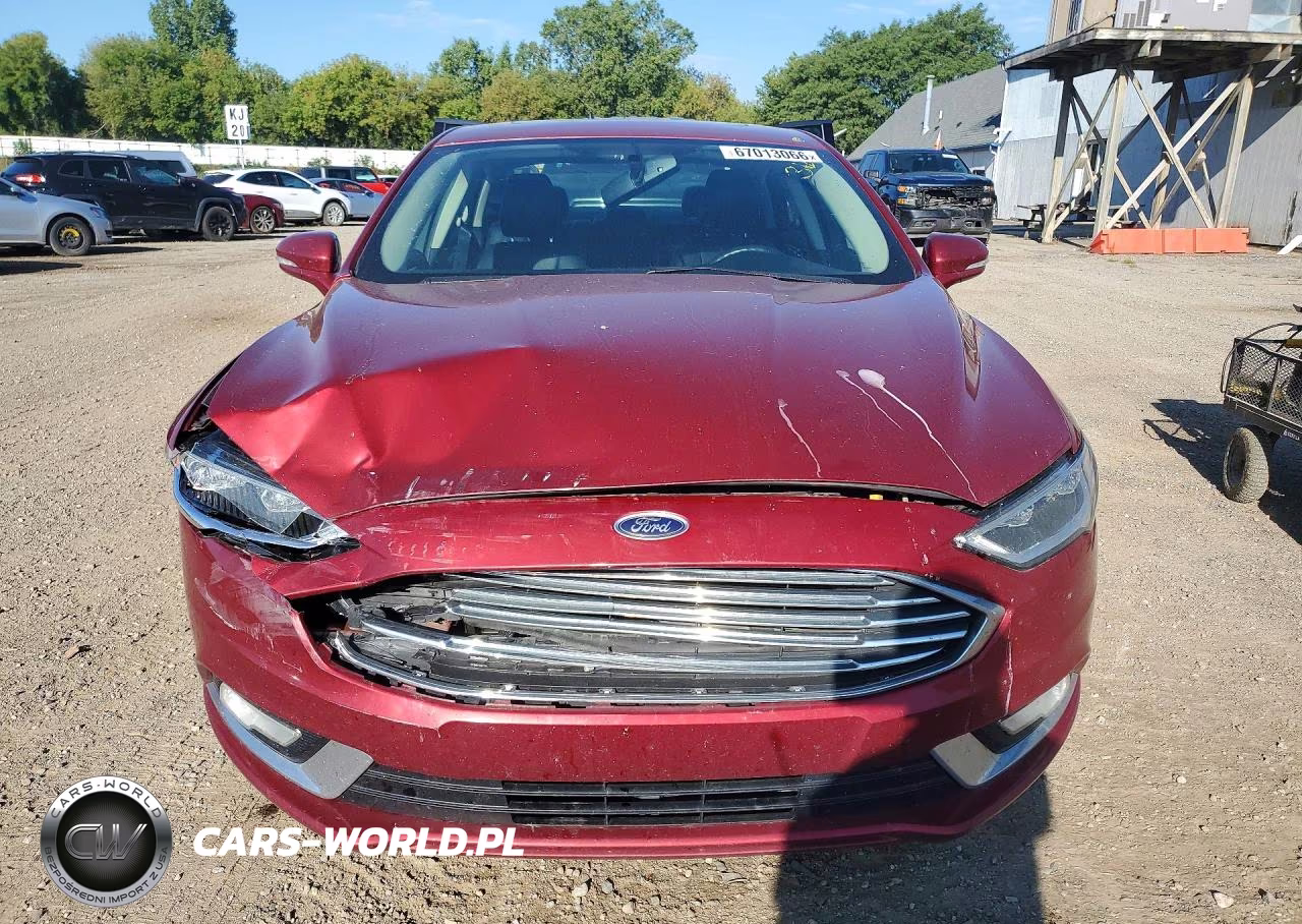 2017 Ford Fusion Titanium VIN:3FA6P0K93HR122001 - 5