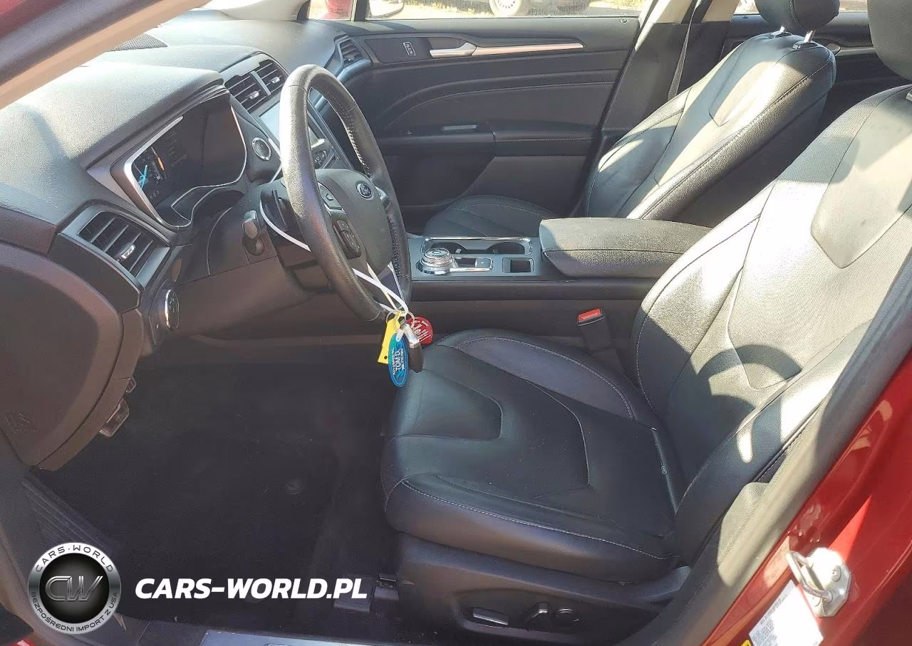 2017 Ford Fusion Titanium VIN:3FA6P0K93HR122001 - 7
