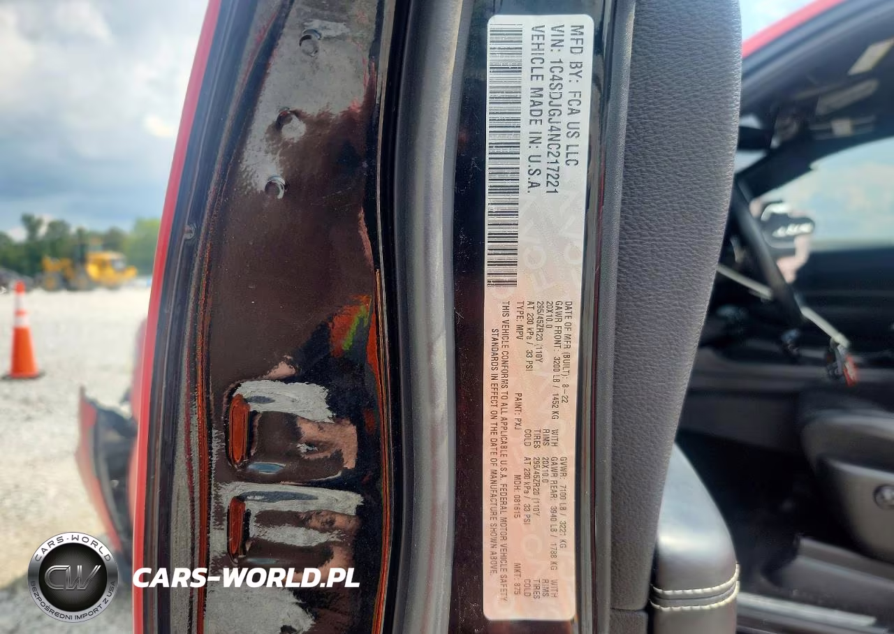 2022 Dodge Durango Srt 392 VIN:1C4SDJGJ4NC217221 - 13