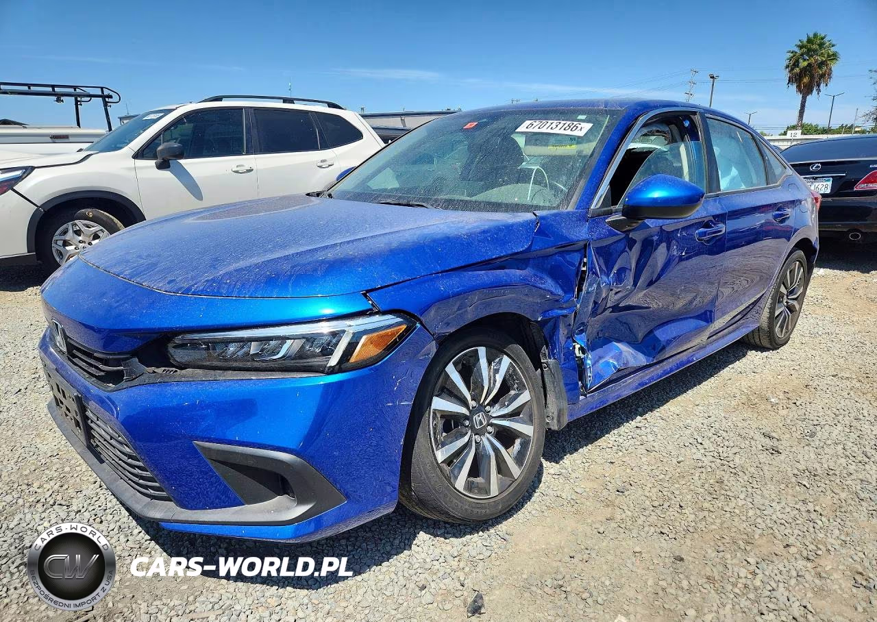 2023 Honda Civic Ex VIN:2HGFE1F72PH316819 - 1