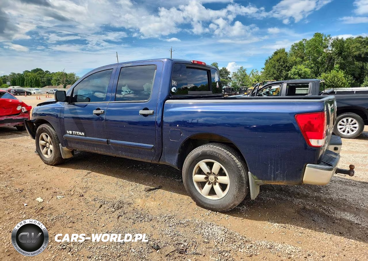 2011 Nissan Titan Sv VIN:1N6BA0EDXBN325730 - 2