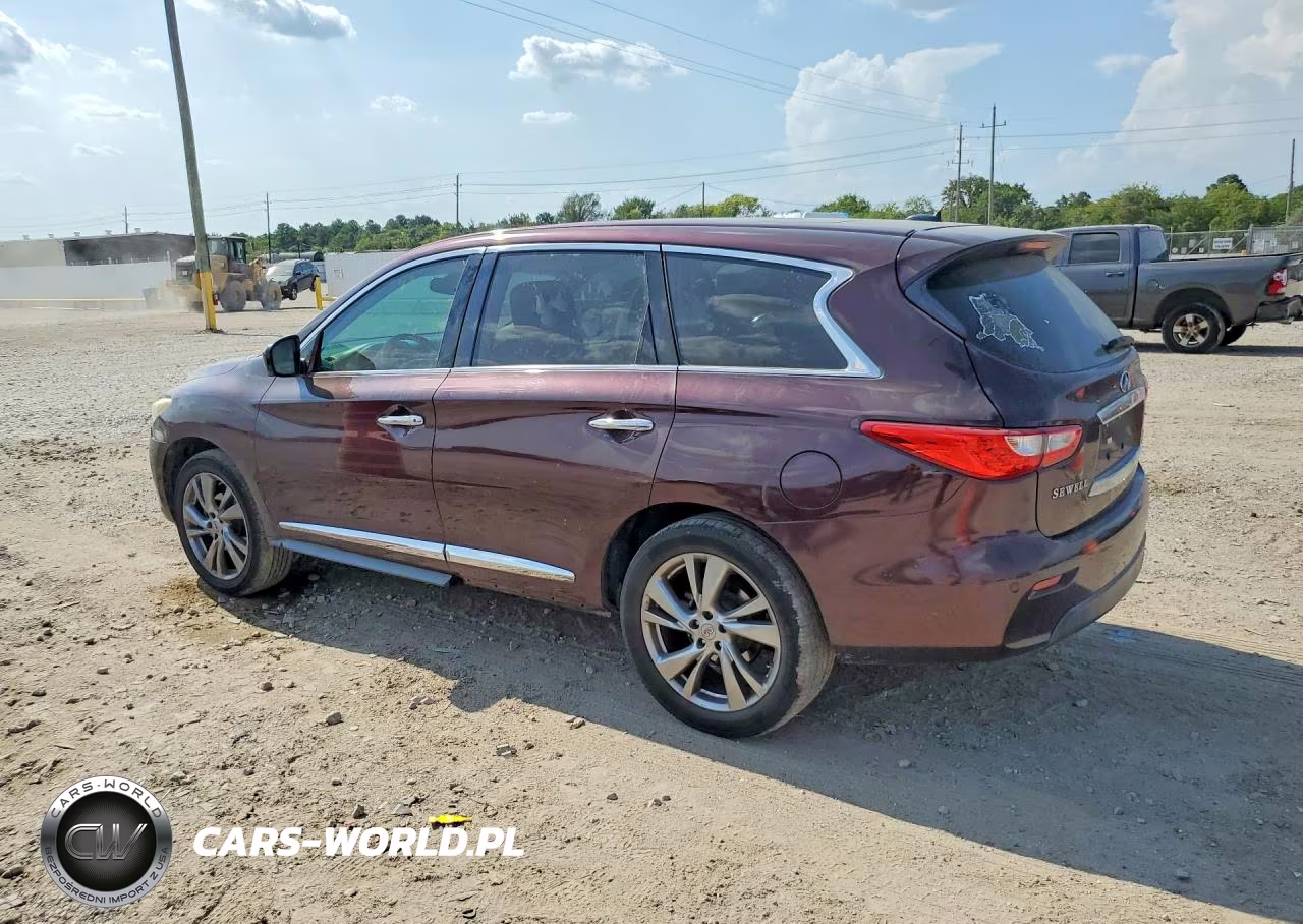 2013 Infiniti Jx35 Base VIN:5N1AL0MN0DC338015 - 2