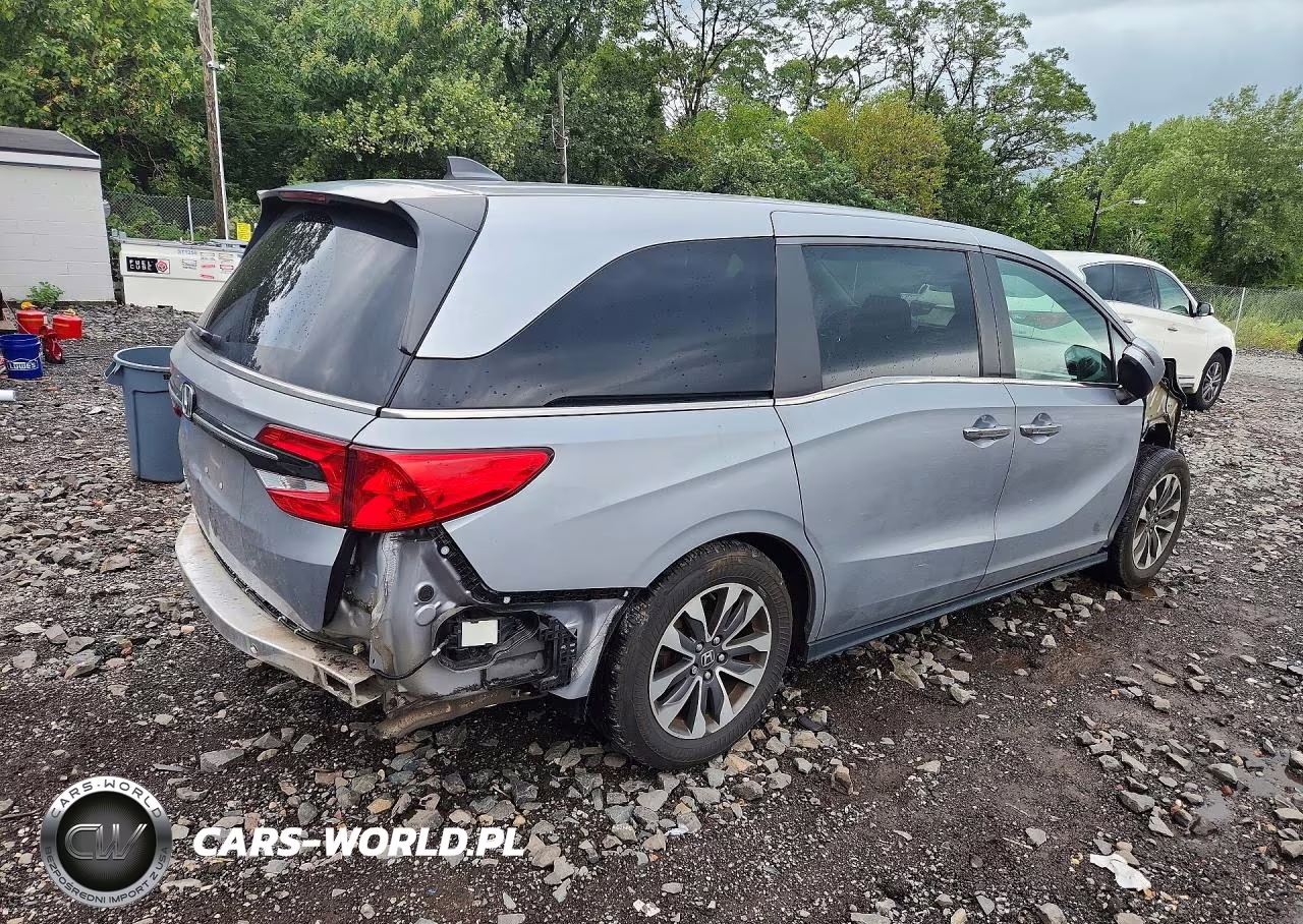2021 Honda Odyssey Exl VIN:5FNRL6H79MB030897 - 3
