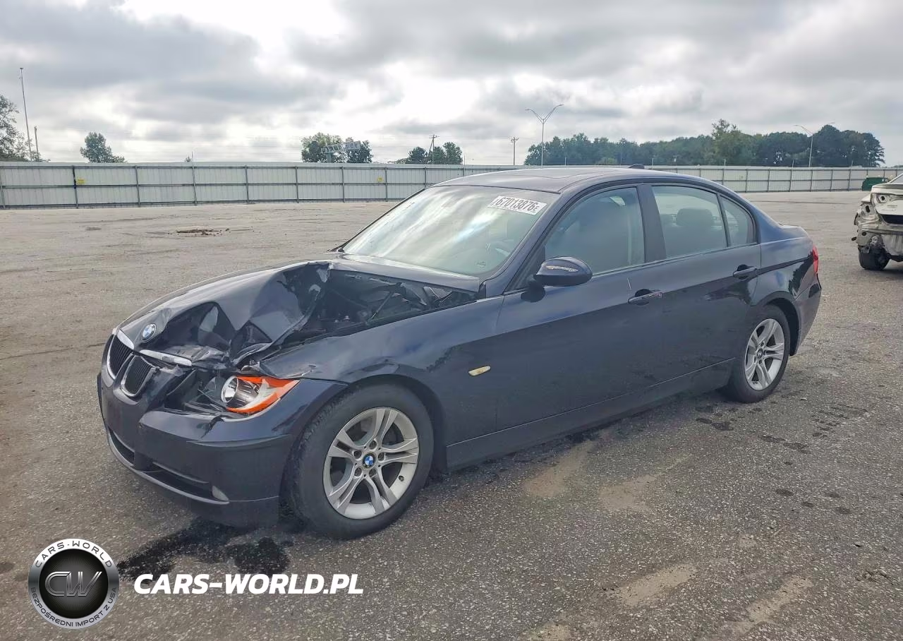 2008 BMW 328 I VIN:WBAVA37558NL54355 - 1