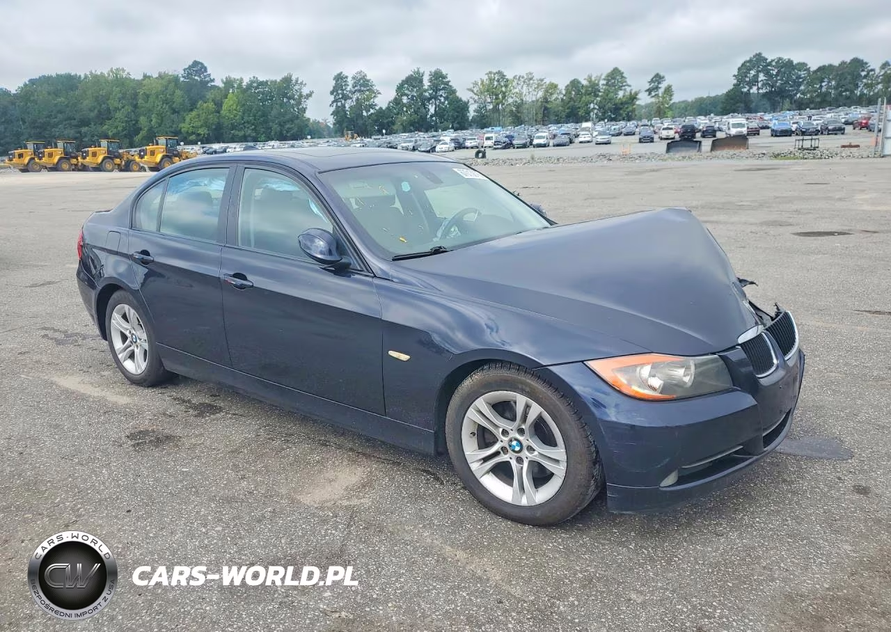 2008 BMW 328 I VIN:WBAVA37558NL54355 - 4