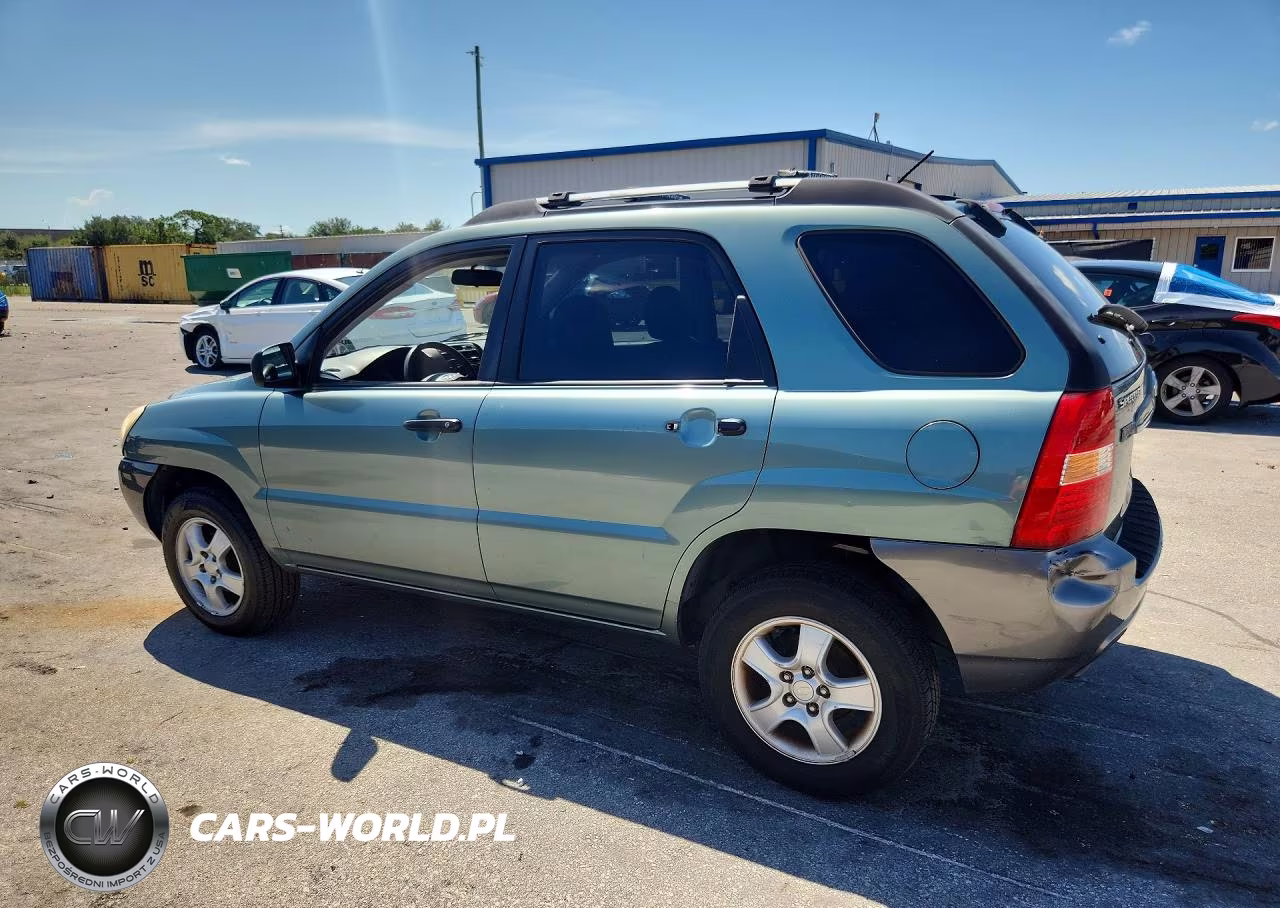2007 Kia Sportage Lx VIN:KNDJF724477434936 - 2