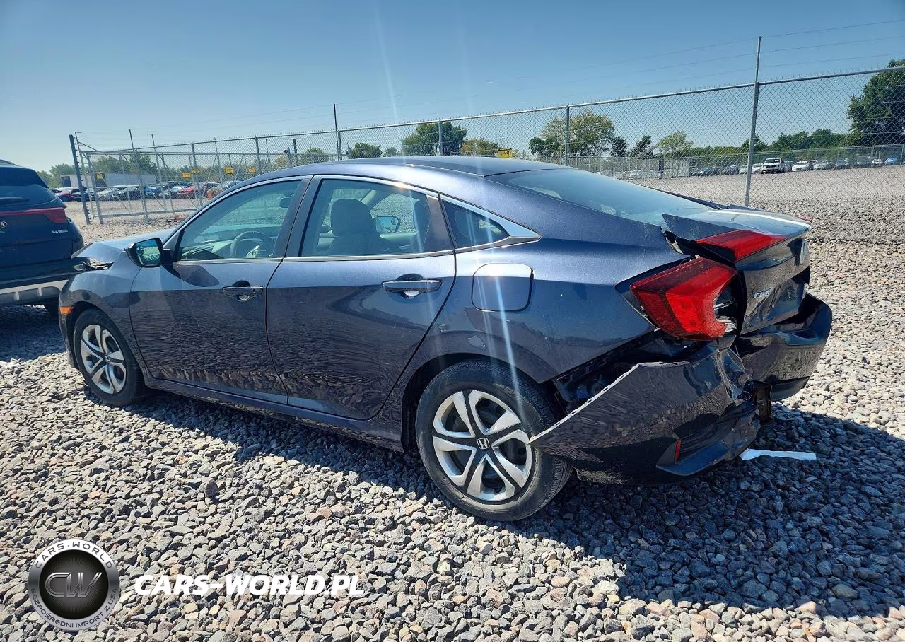 2016 Honda Civic Lx VIN:19XFC2F57GE080768 - 2