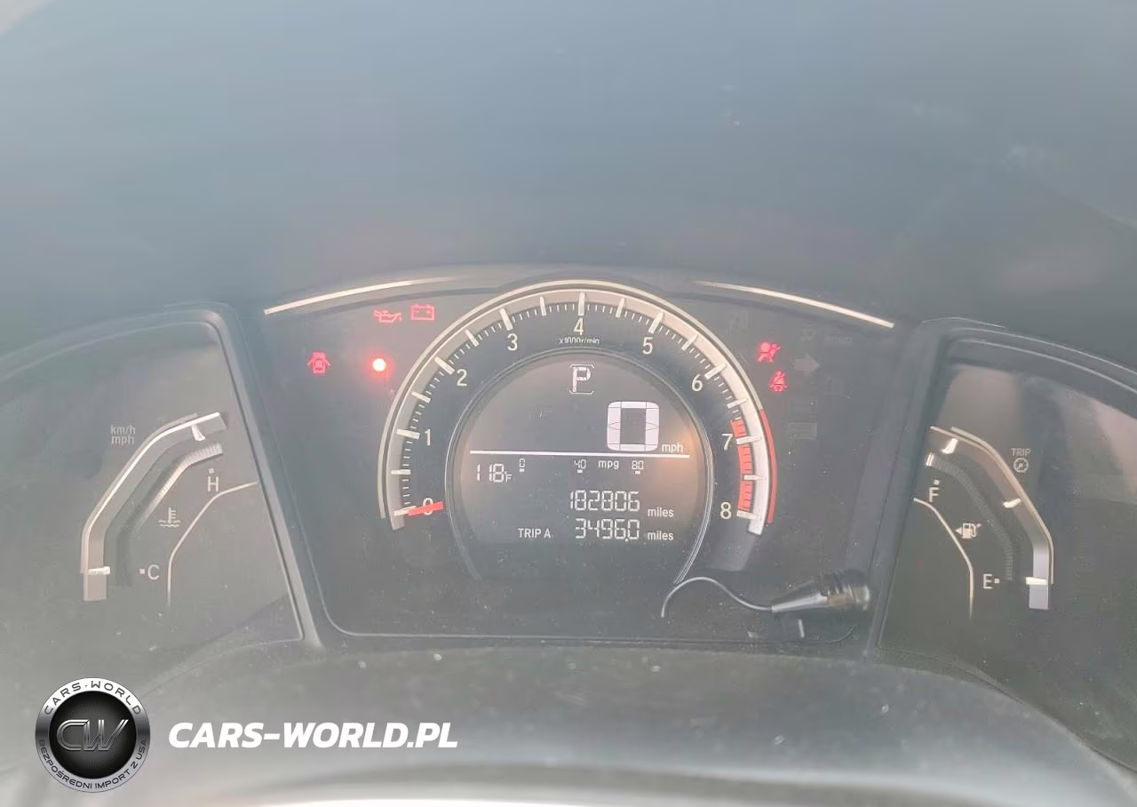 2016 Honda Civic Lx VIN:19XFC2F57GE080768 - 9