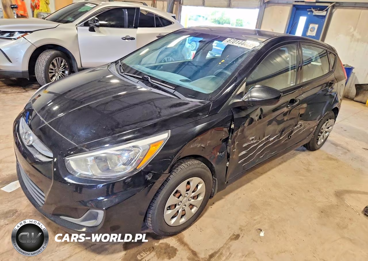 2017 Hyundai Accent Se VIN:KMHCT5AE4HU327495 - 1
