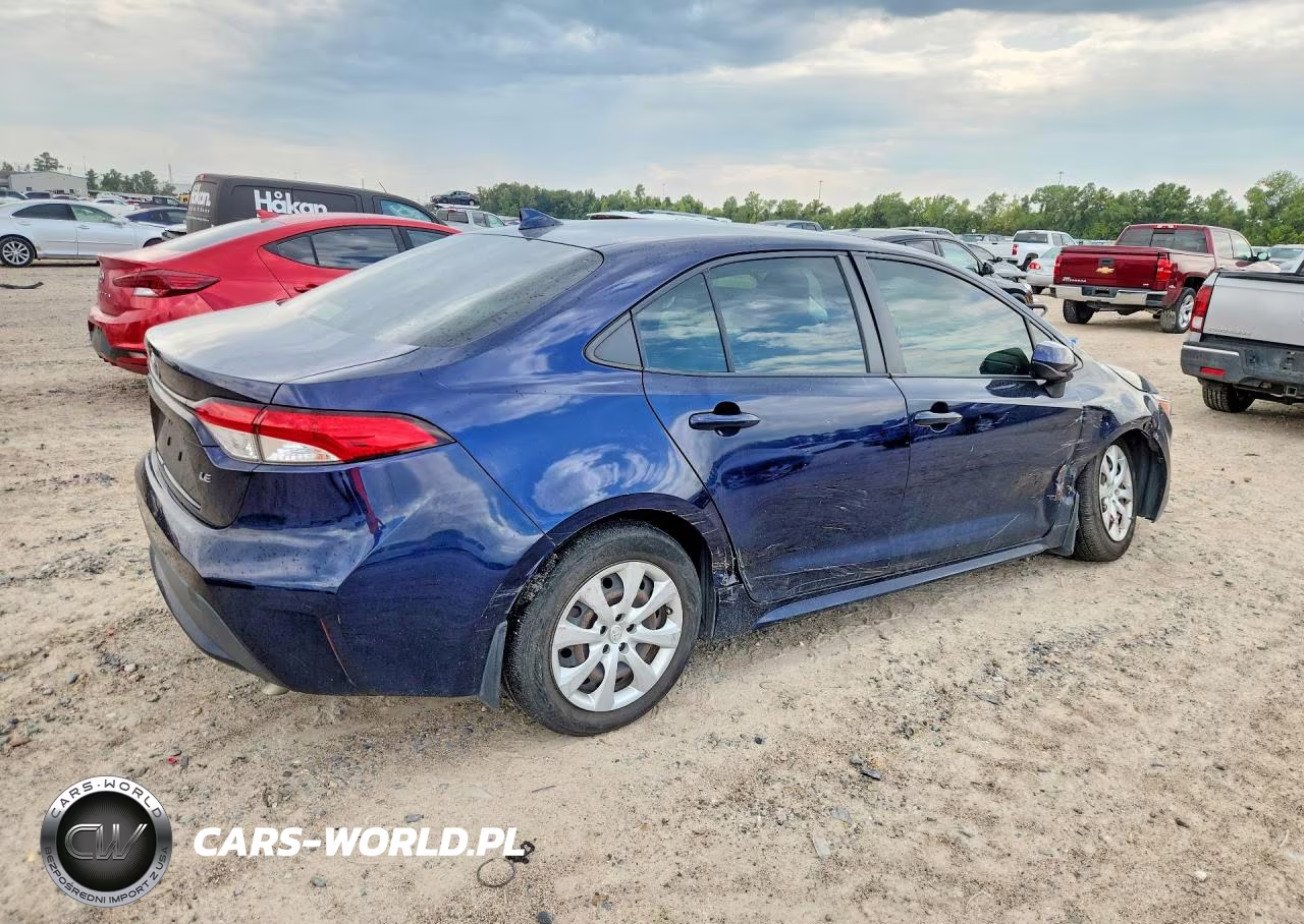 2020 Toyota Corolla Le VIN:JTDEPRAE5LJ116597 - 3