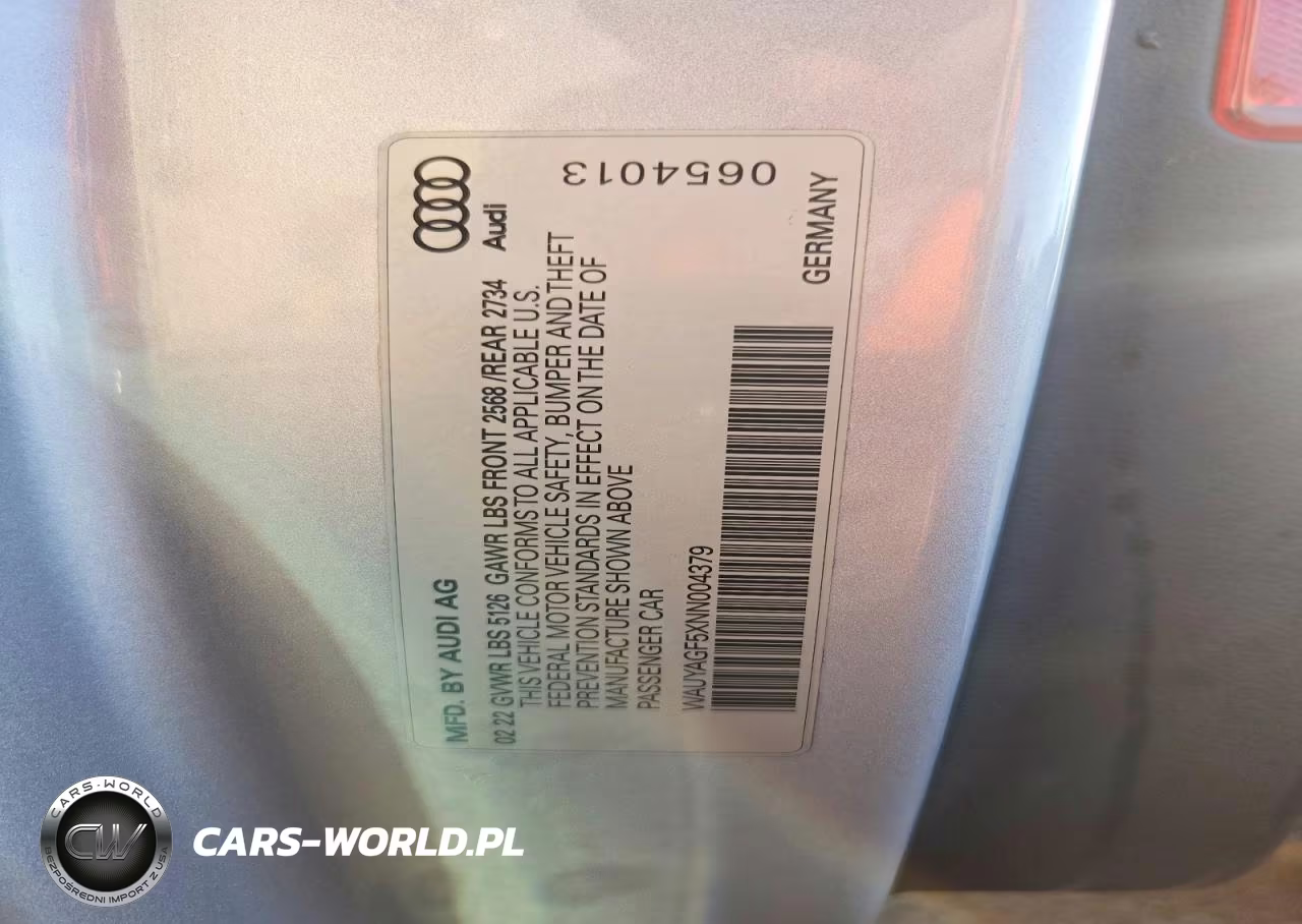2022 Audi A5 Prestige 45 VIN:WAUYAGF5XNN004379 - 12