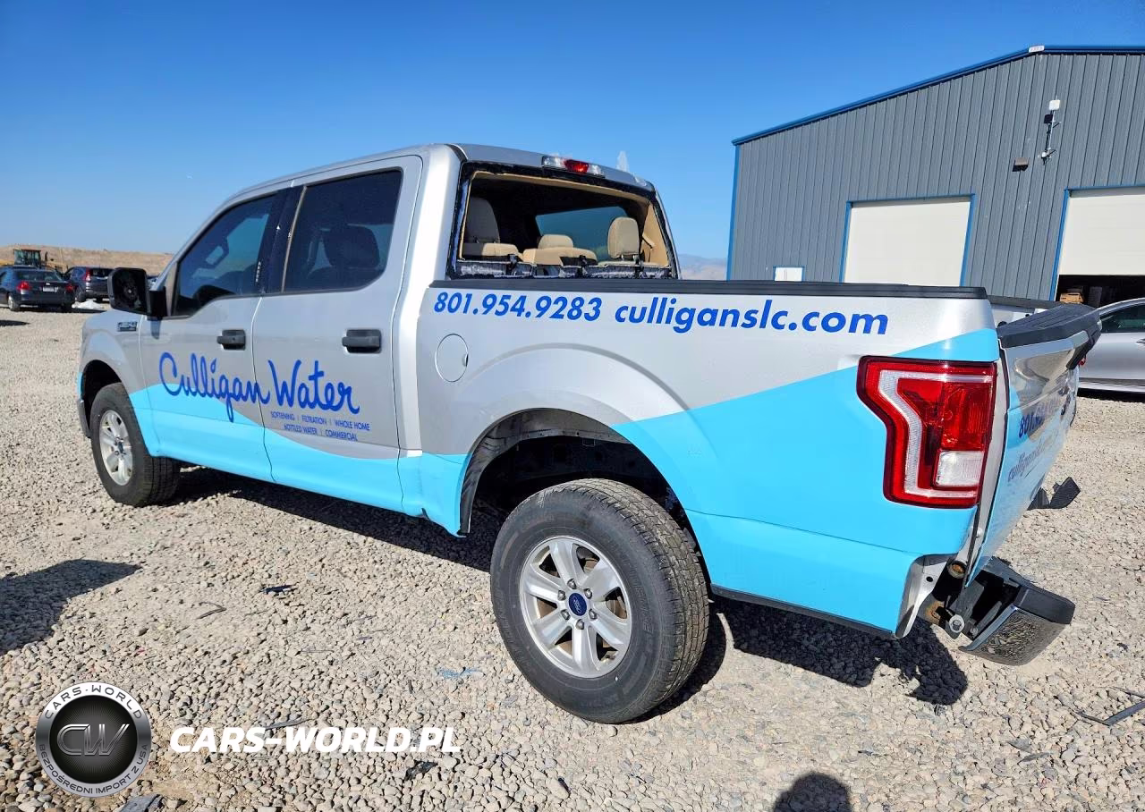 2017 Ford F150 Supercrew VIN:1FTEW1EG0HKD76343 - 2