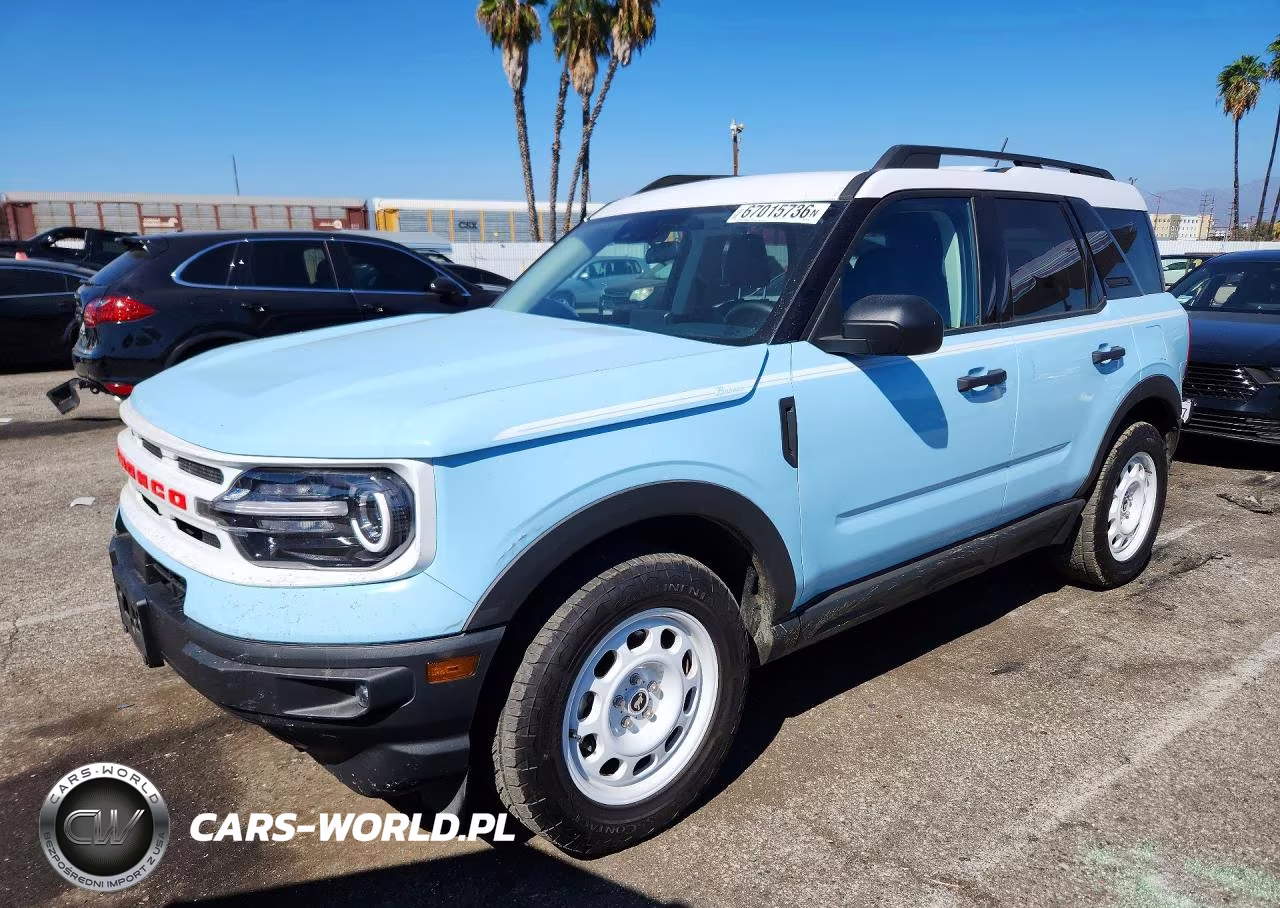 2024 Ford Bronco Sport Heritage VIN:3FMCR9G6XRRF63325 - 1