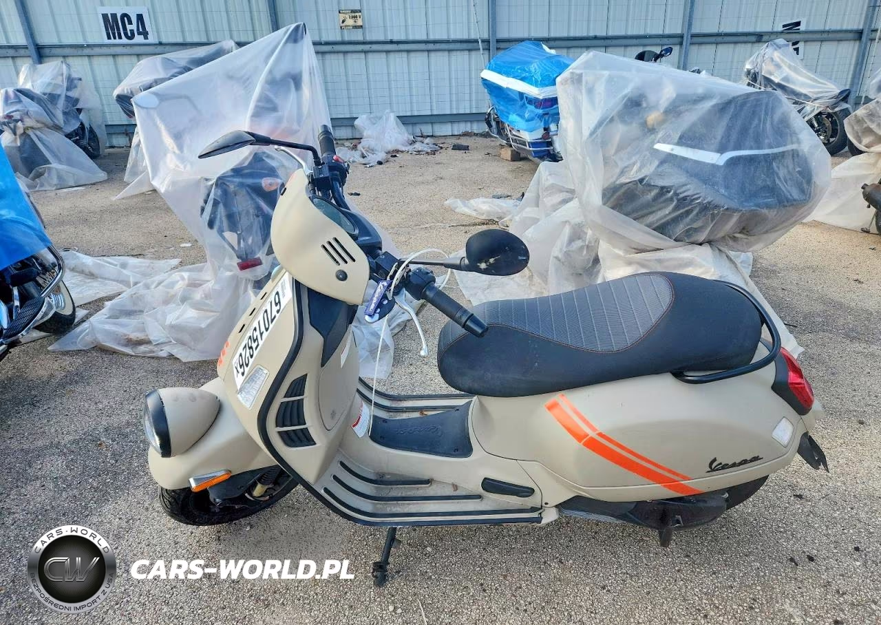 2024 Vespa Gts-Sei Giorni 300 VIN:ZAPMD39M1R5400001 - 3