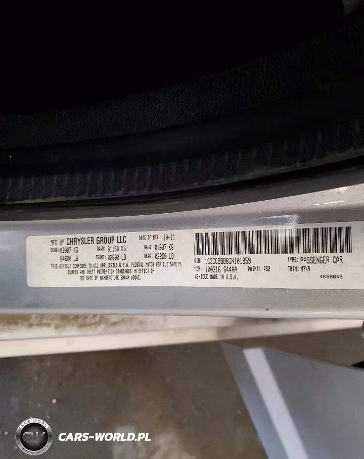 2012 Chrysler 200 Touring VIN:1C3CCBBB6CN101859 - 12