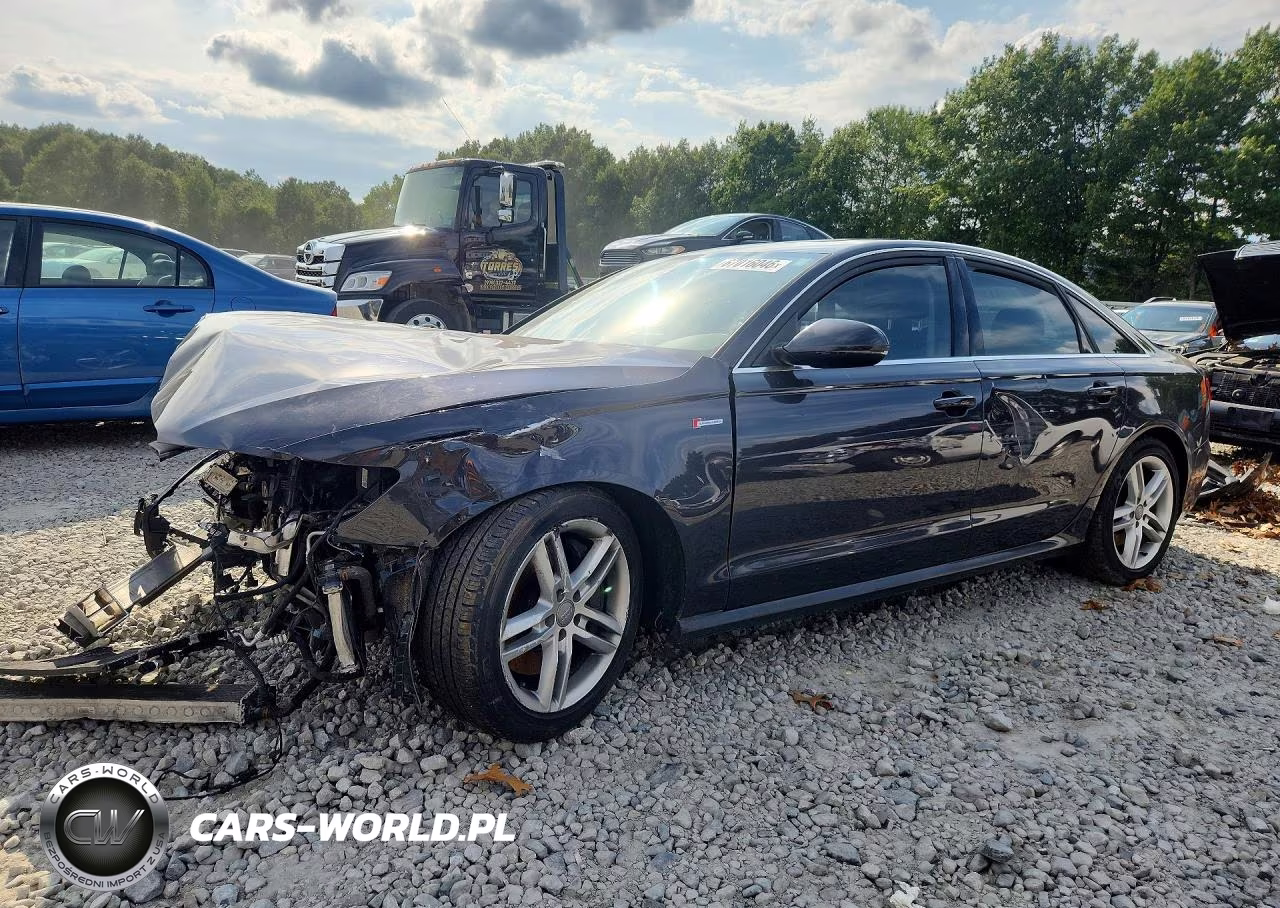 2012 Audi A6 VIN:WAUBGAFC4CN007128 - 1