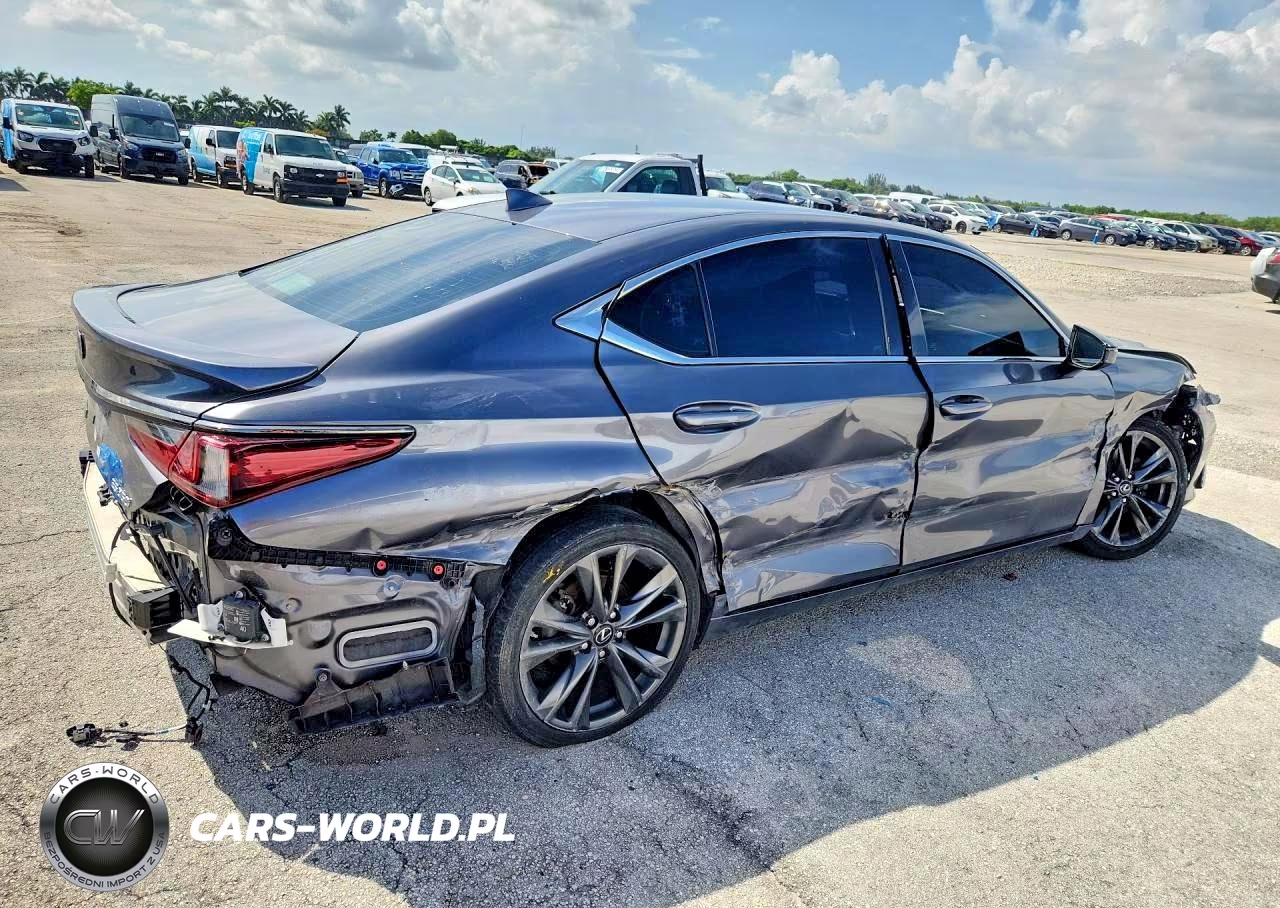 2021 Lexus Es 350 F Sport VIN:58AGZ1B11MU096921 - 3