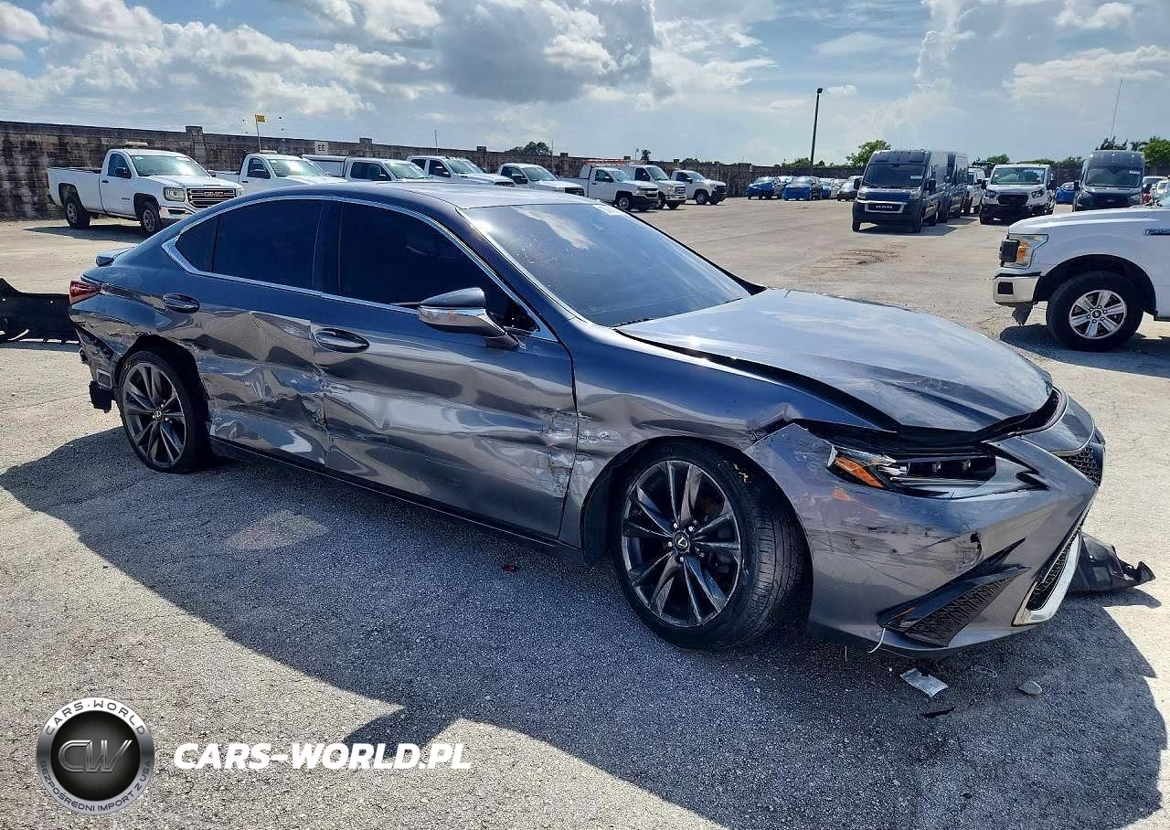 2021 Lexus Es 350 F Sport VIN:58AGZ1B11MU096921 - 4