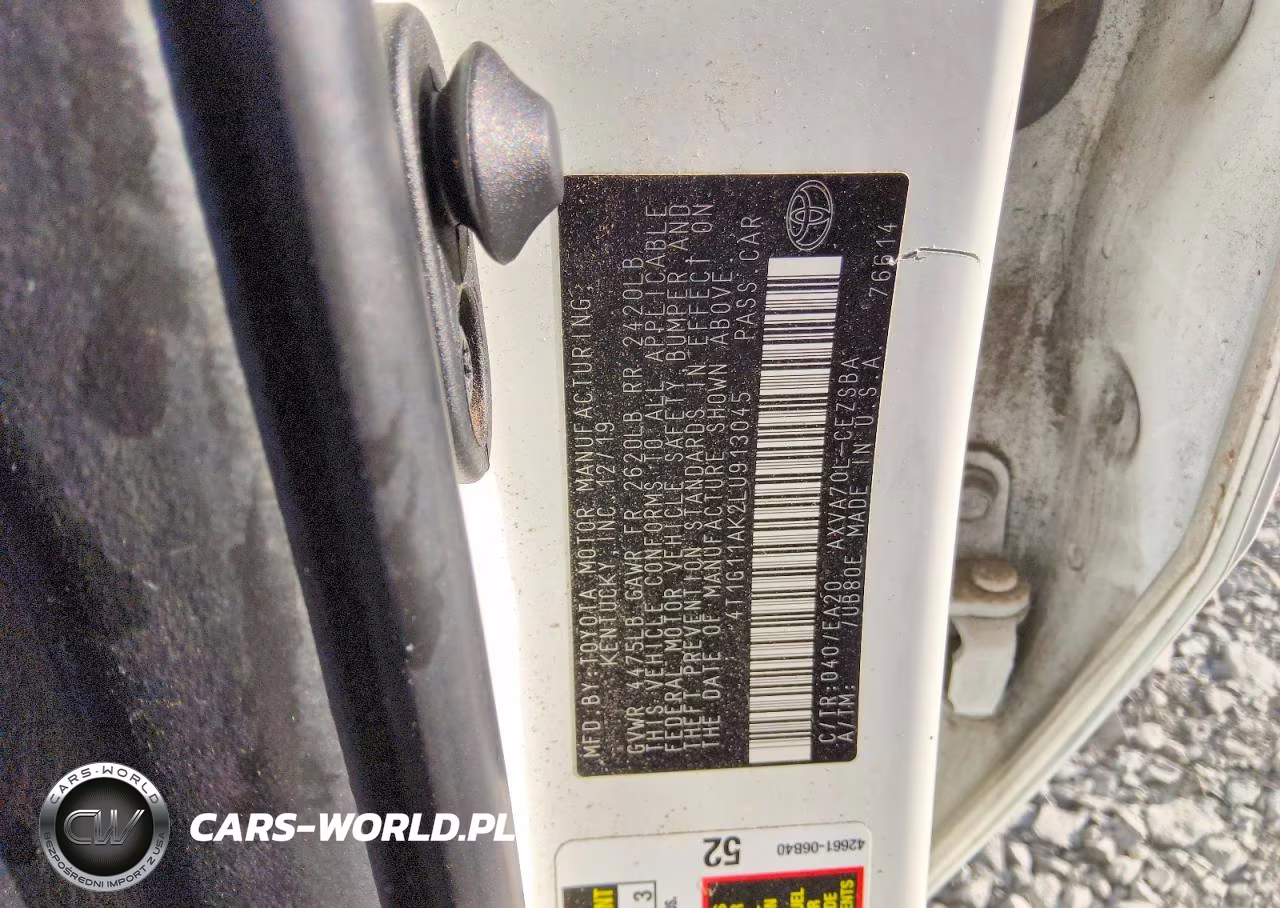 2020 Toyota Camry Se VIN:4T1G11AK2LU913045 - 13