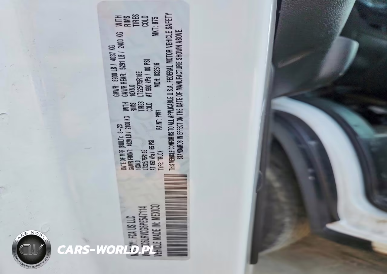 2023 Ram Promaster 2500 2500 High VIN:3C6LRVCG6PE547114 - 13