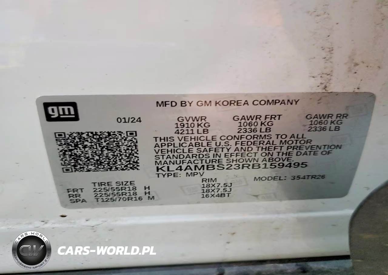 2024 Buick Encore Gx Preferred VIN:KL4AMBS23RB159495 - 12