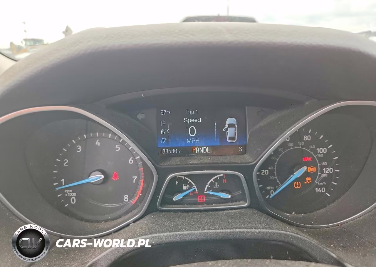 2017 Ford Focus Se VIN:1FADP3F27HL243294 - 9