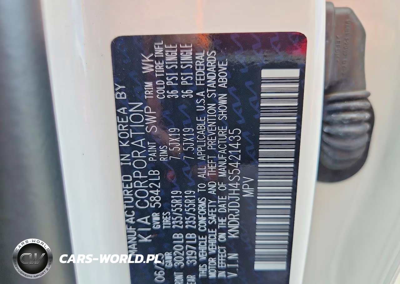 2025 Kia Sorento Ex VIN:KNDRJDJH4S5421435 - 14