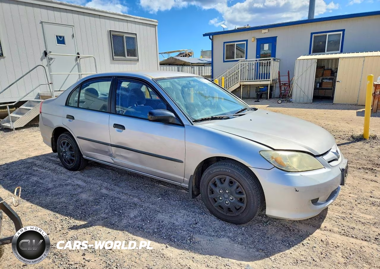 2005 Honda Civic Dx Vp VIN:1HGES16315L000281 - 4