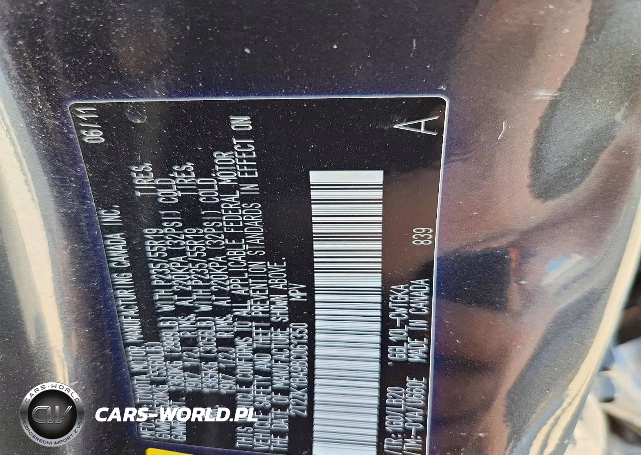 2011 Lexus Rx 350 VIN:2T2ZK1BA9BC061350 - 12