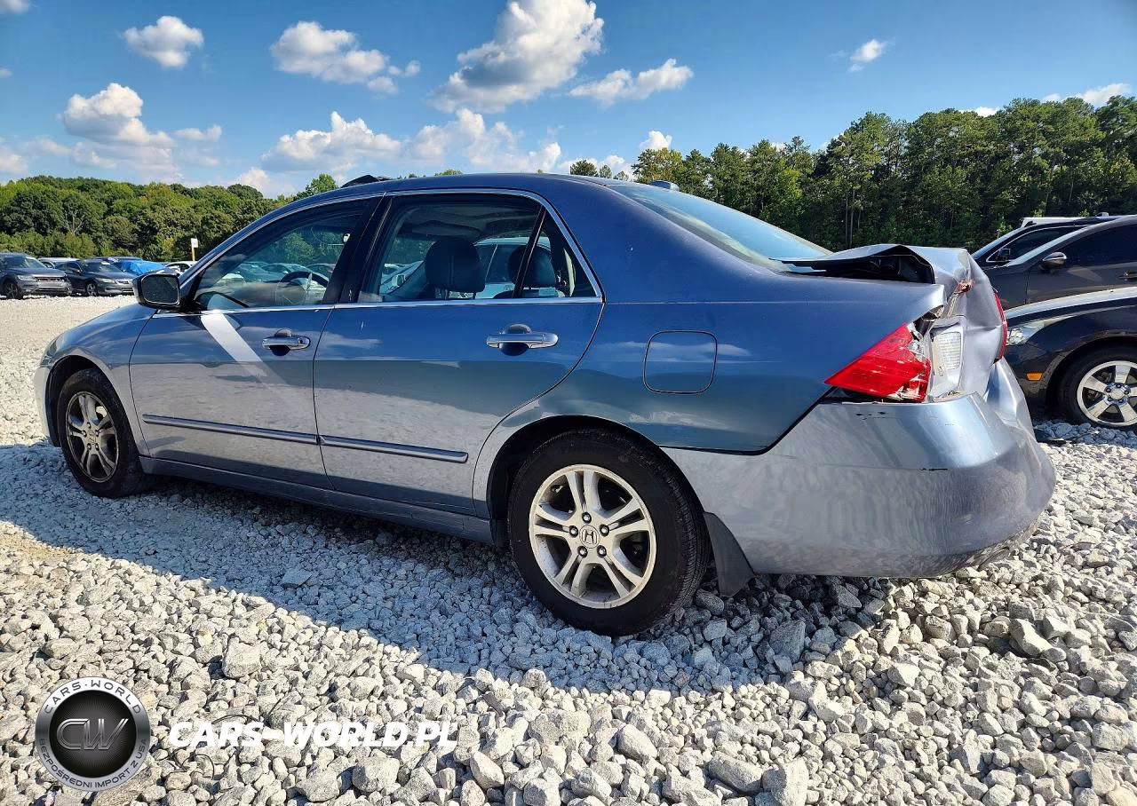 2007 Honda Accord Ex VIN:1HGCM56857A005874 - 2