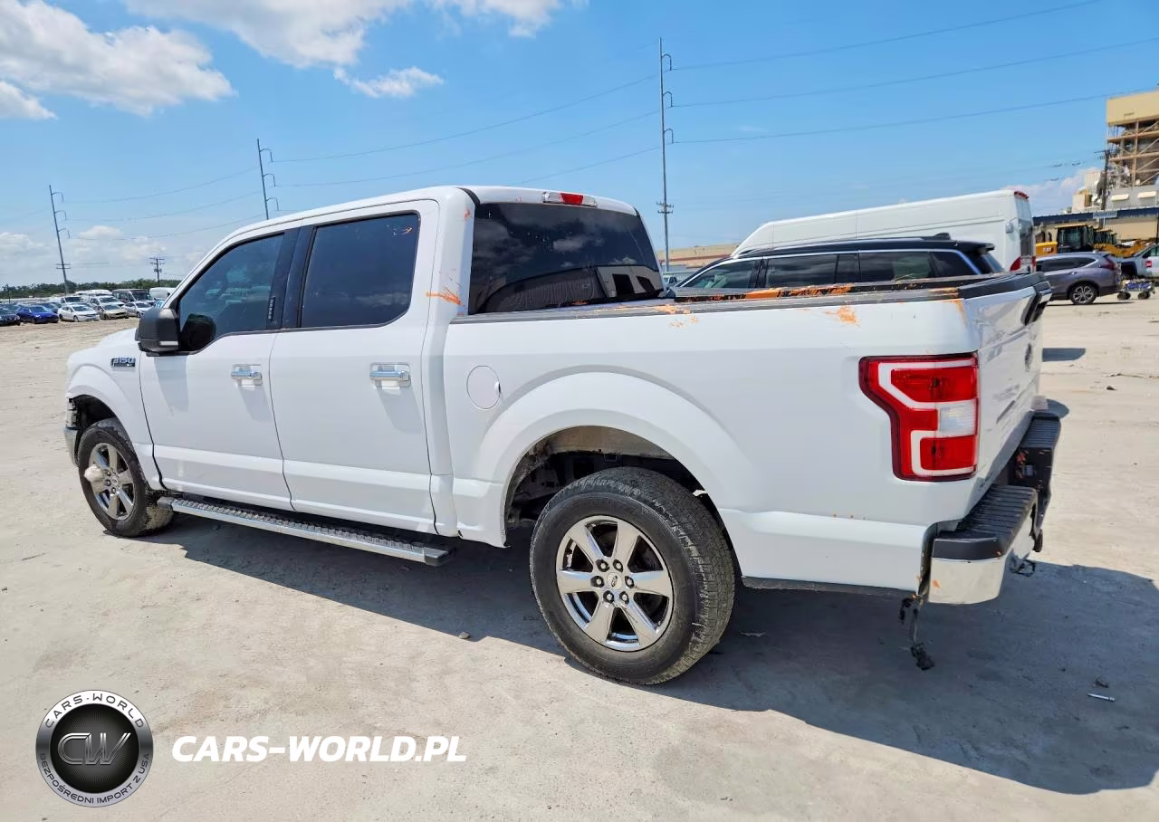 2020 Ford F150 Supercrew VIN:1FTEW1C57LKE26035 - 2
