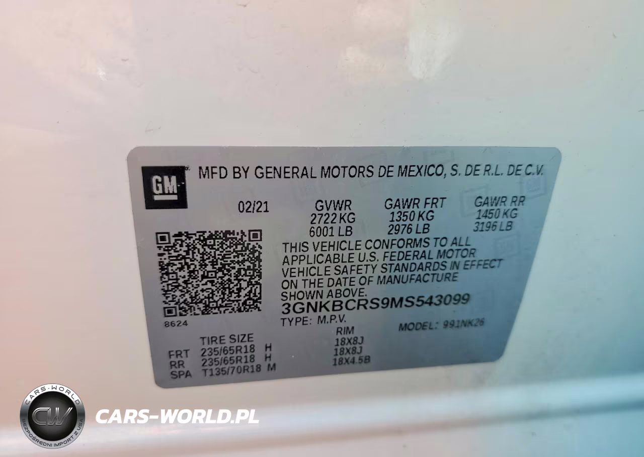 2021 Chevrolet Blazer 2Lt VIN:3GNKBCRS9MS543099 - 14