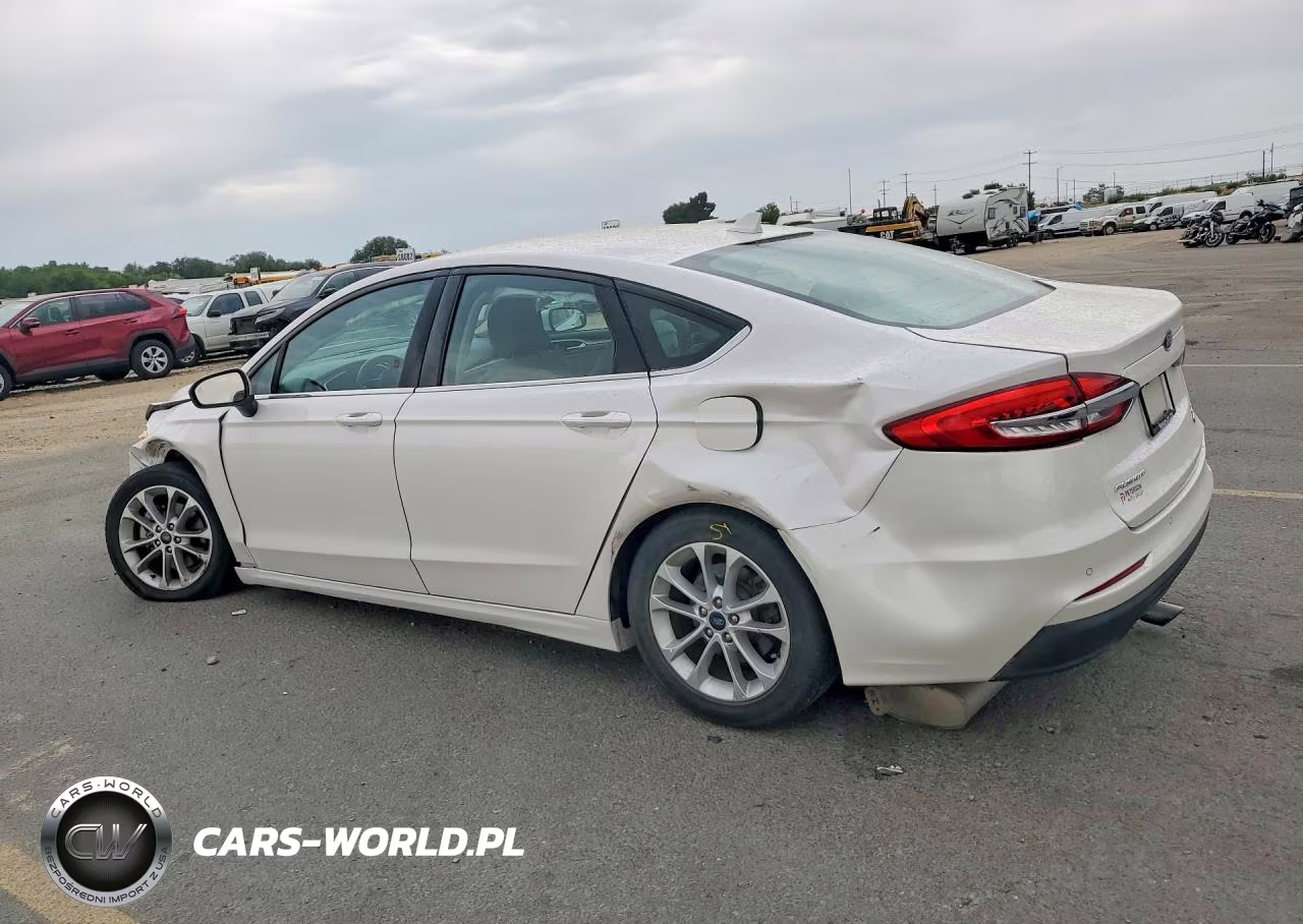 2019 Ford Fusion Se VIN:3FA6P0HDXKR177497 - 2
