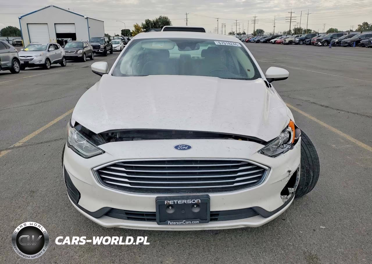2019 Ford Fusion Se VIN:3FA6P0HDXKR177497 - 5