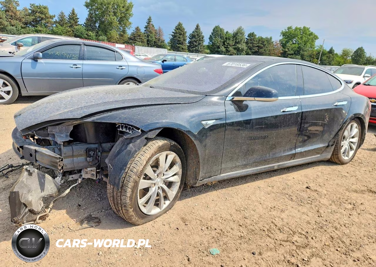 2014 Tesla Model S VIN:5YJSA1H1XEFP43380 - 1