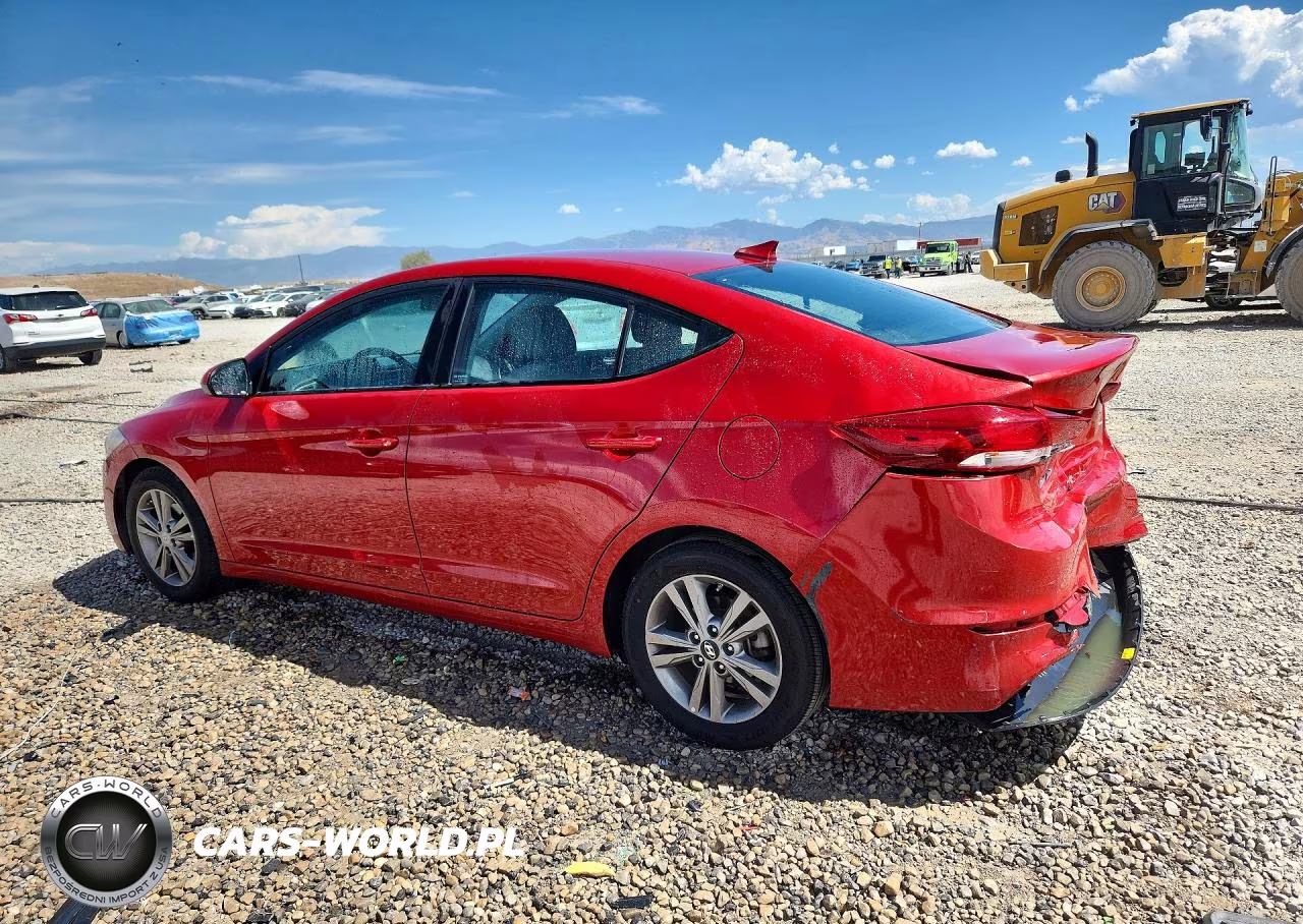 2018 Hyundai Elantra Sel VIN:5NPD84LF2JH300886 - 2