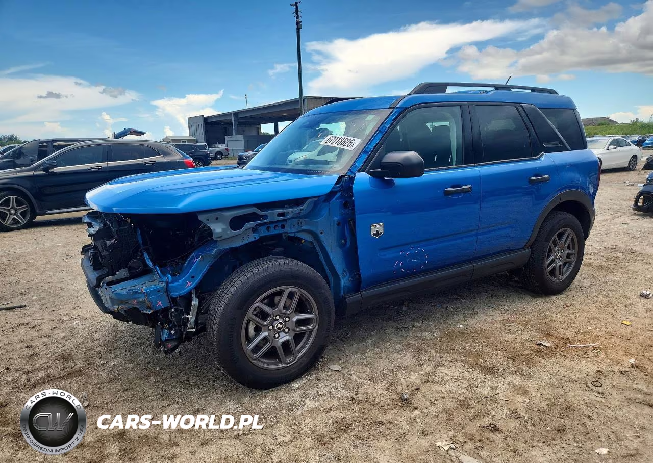 2025 Ford Bronco Sport Big Bend VIN:3FMCR9BN6SRE06637 - 1