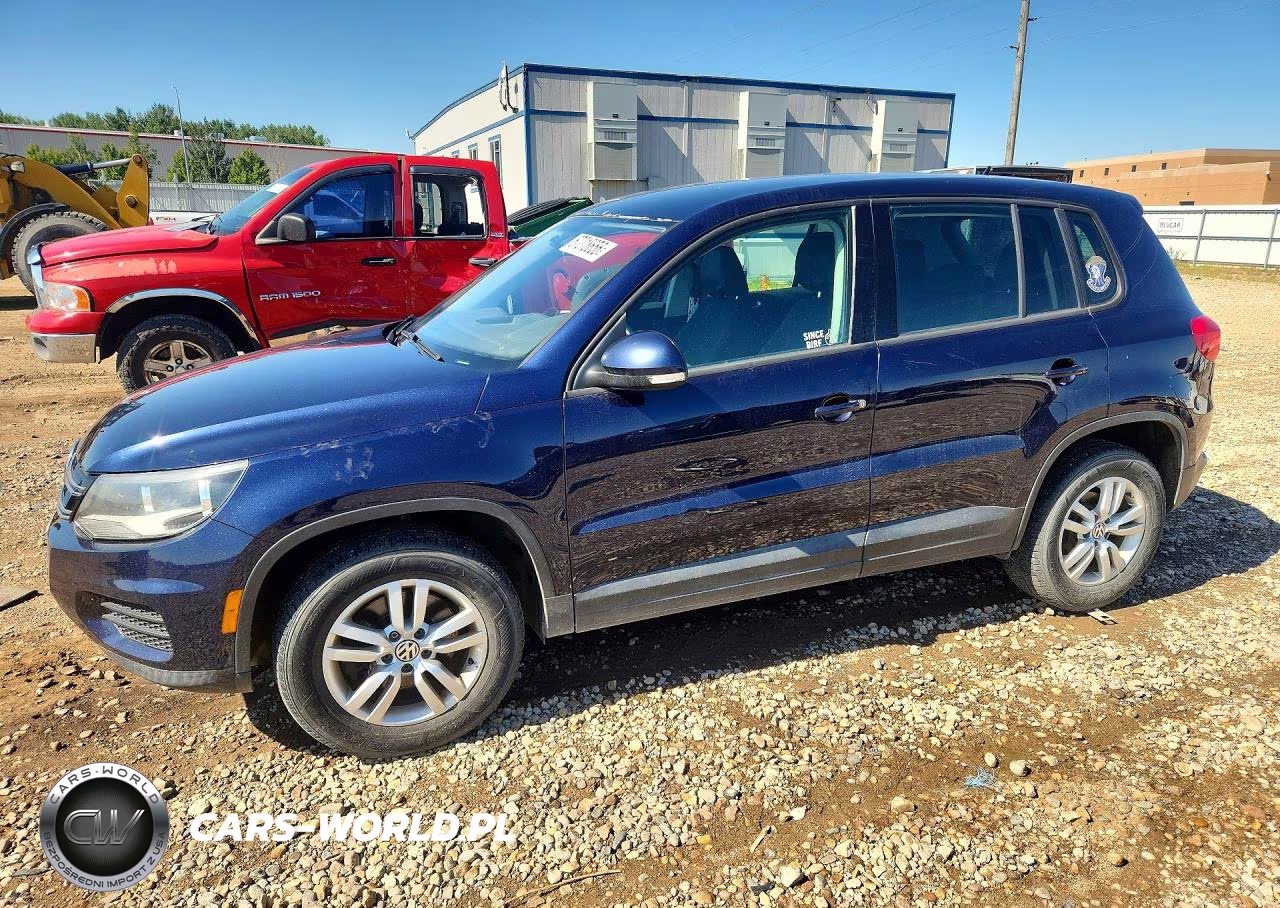 2013 Volkswagen Tiguan S VIN:WVGBV7AX5DW535516 - 1