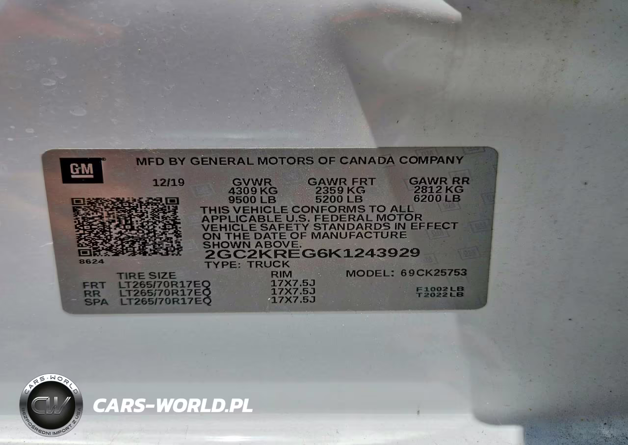 2019 Chevrolet Silverado K2500 Heavy Duty VIN:2GC2KREG6K1243929 - 12