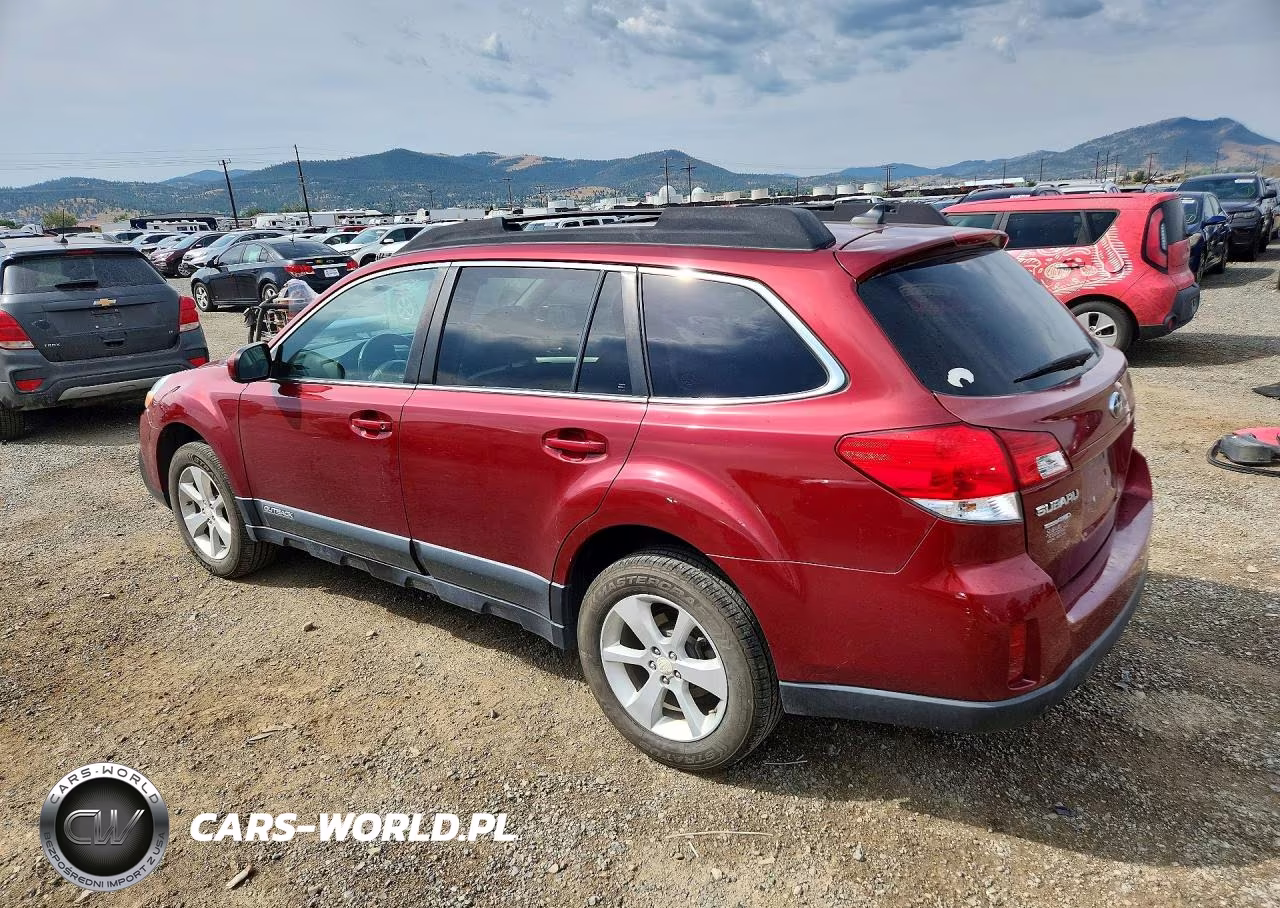 2014 Subaru Outback 2.5I Premium VIN:4S4BRBCC2E3326433 - 2