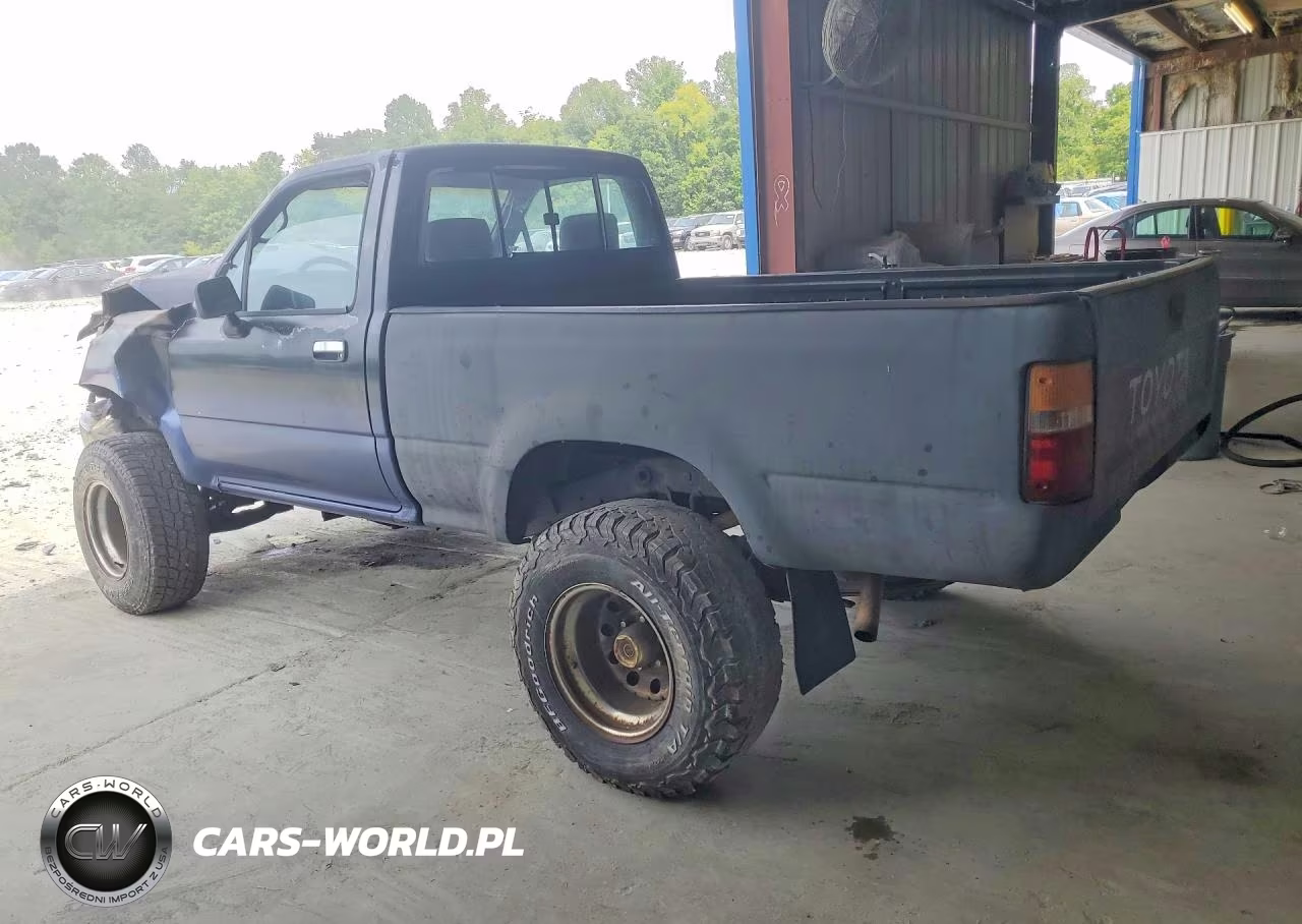 1993 Toyota Pickup 1-2 Ton Short Wheelbase Dx VIN:4TARN01P0PZ054212 - 2