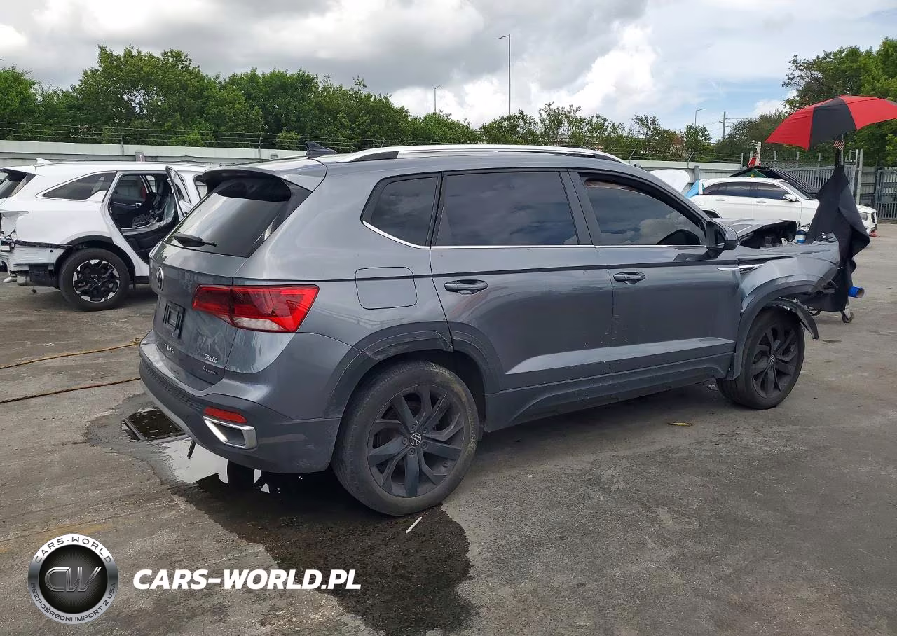 2022 Volkswagen Taos Se Iq Drive VIN:3VVLX7B25NM066324 - 3