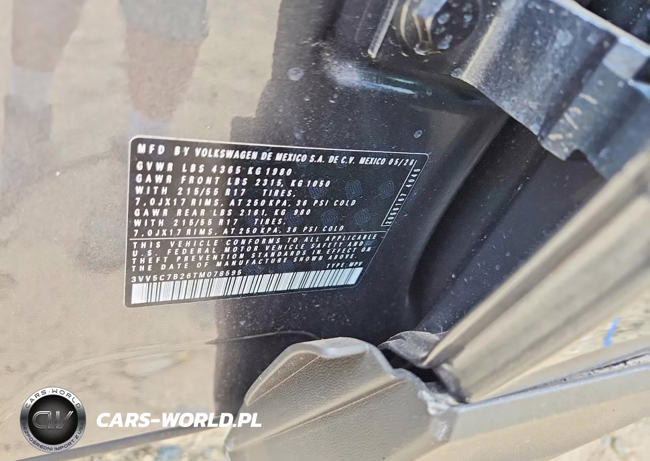 2026 Volkswagen Taos S VIN:3VV5C7B26TM078595 - 14