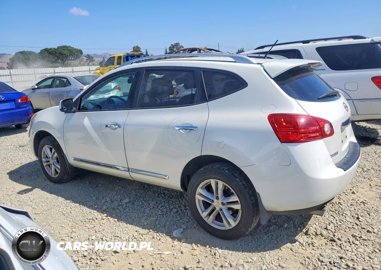 2012 Nissan Rogue S VIN:JN8AS5MV7CW405702 - 2
