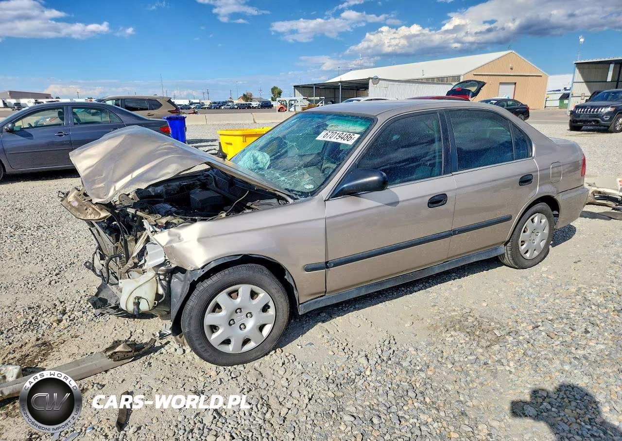 2000 Honda Civic VIN:1HGEJ6676YL000123 - 1