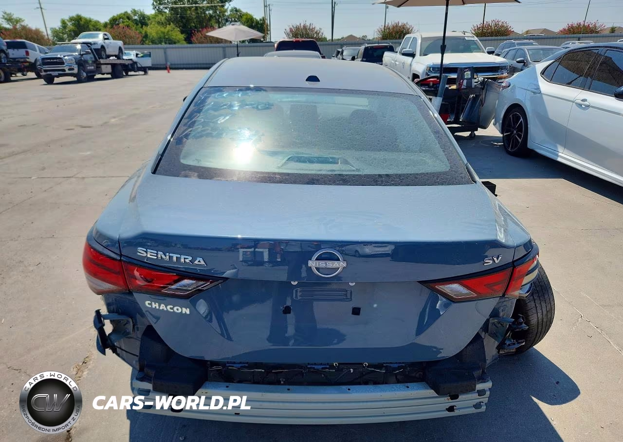 2024 Nissan Sentra Sv VIN:3N1AB8CVXRY373623 - 6
