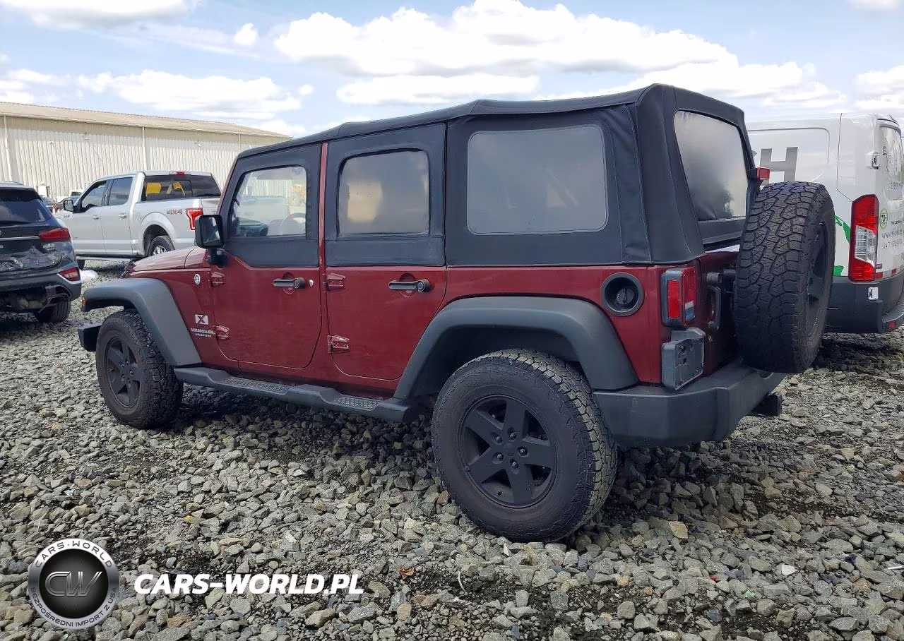 2008 Jeep Wrangler Unlimited X VIN:1J4GA39148L518805 - 2