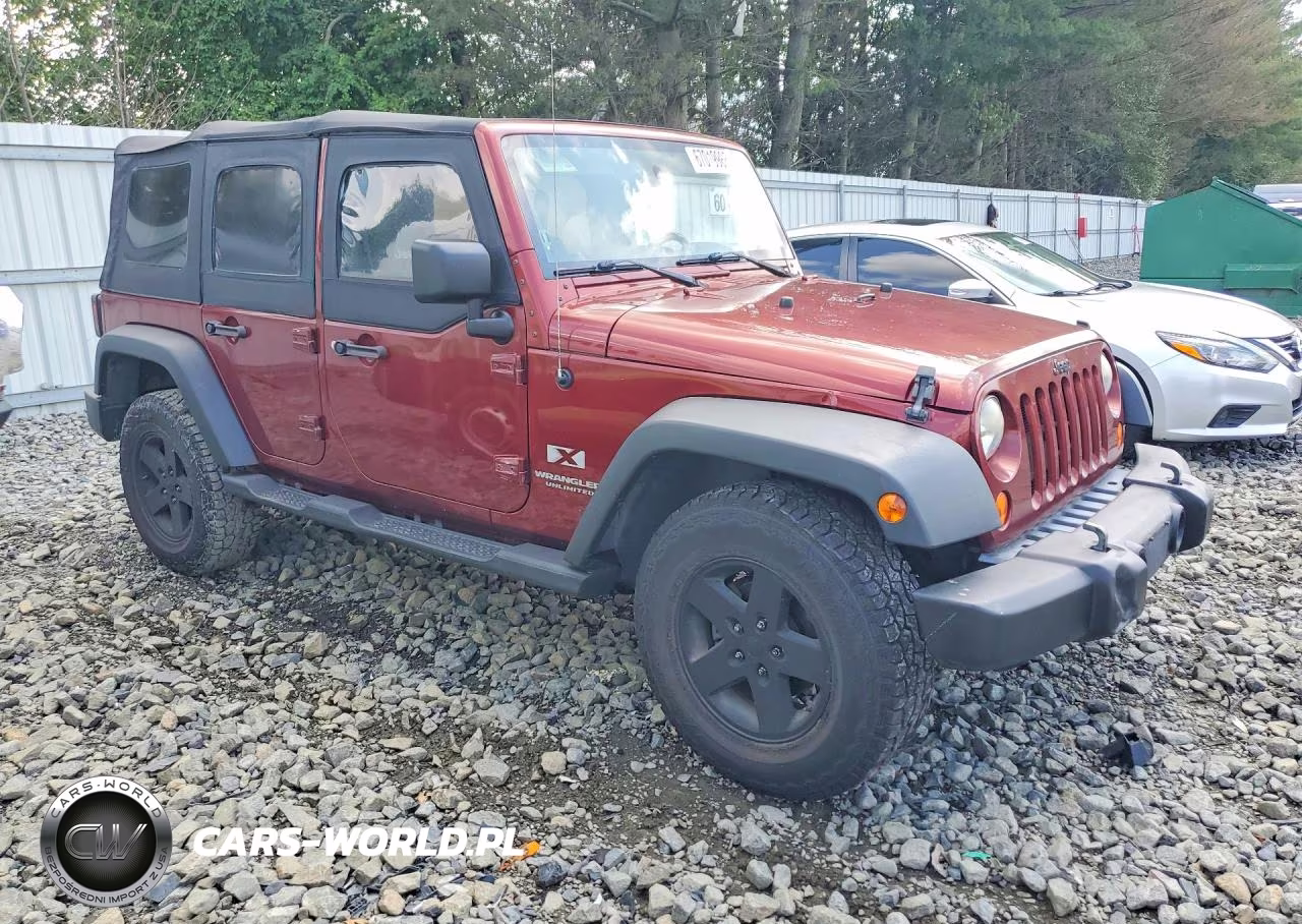 2008 Jeep Wrangler Unlimited X VIN:1J4GA39148L518805 - 4