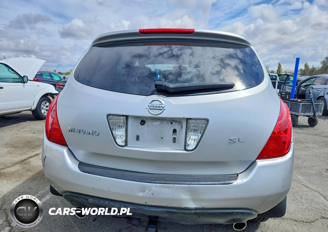 2004 Nissan Murano Sl VIN:JN8AZ08T94W206627 - 6